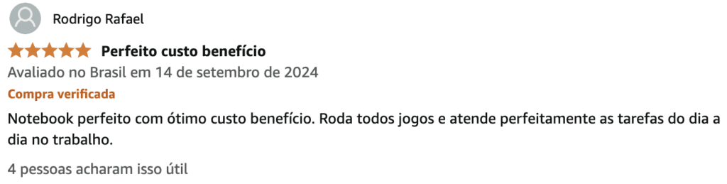 review positivo